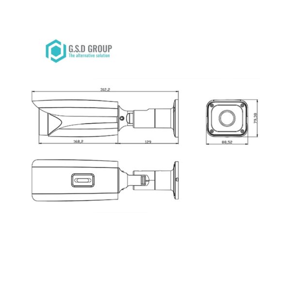 TVI Bullet 2MP Camera - Image 3