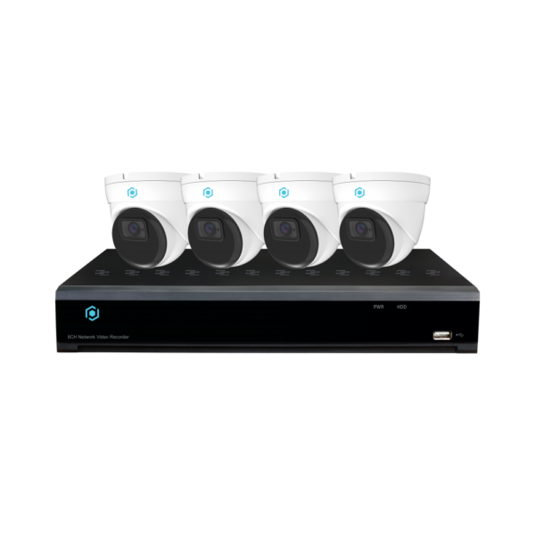 AI Kit - 8 Ports-8MP/4K + 4 x 8MP cameras
