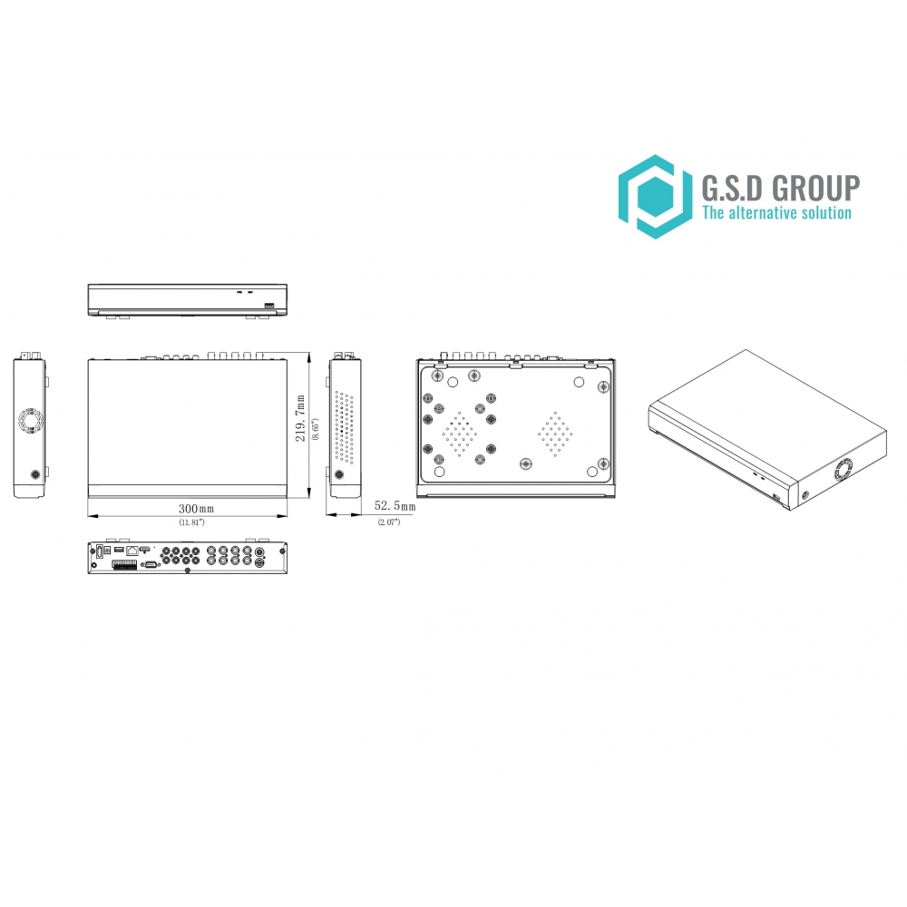 8 Channels DVR Recorder 8MP/4K - Image 3