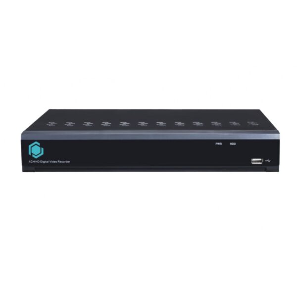 4 Channels DVR Recorder 8MP/4K + HDD