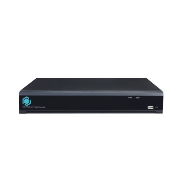16 Ports NVR Recorder 8MP/4K + HDD