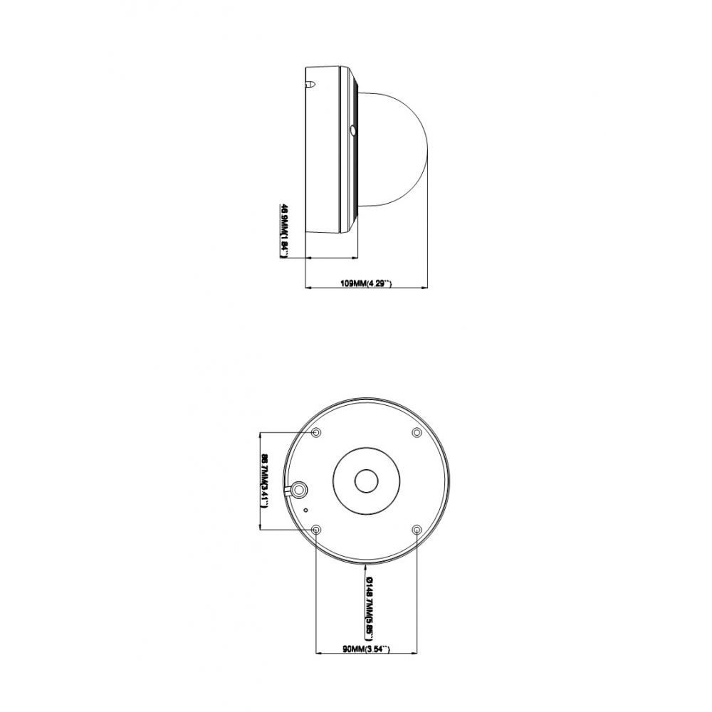 IP Dome Vandal Proof  5-8MP Camera with/without AI - Image 4