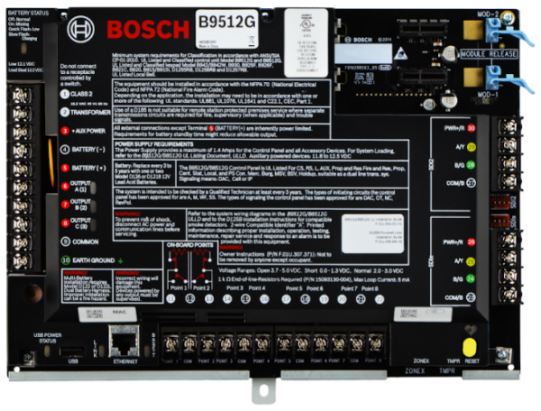IP Control Panel - 599 points - B9512G - G-Series