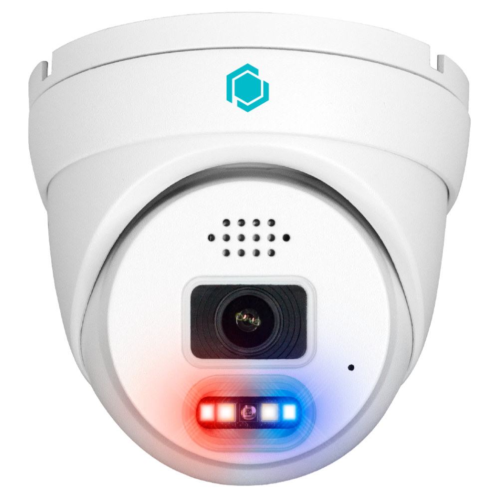 IP Edge KIT - 9 Ports Commutateur + 6 X Eyeball 8MP/4K Camera with AI – 64G - Image 4