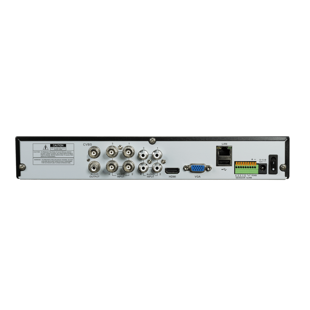 4 Channels DVR Recorder 8MP/4K with AI - Image 2